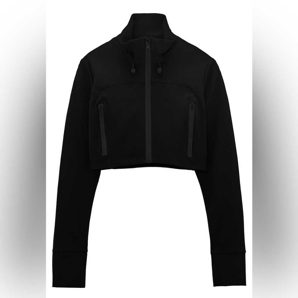 Zara Black Cropped Jacket
